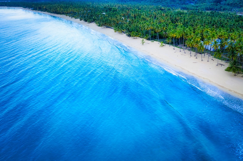 Aerial View Of Coson Beach